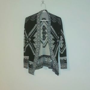 Aztec print sweater